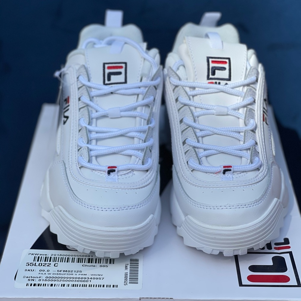 White sneakers